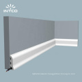 INTCO interior construction moulding waterproof paintable decorative moulding plastic floor skirting board